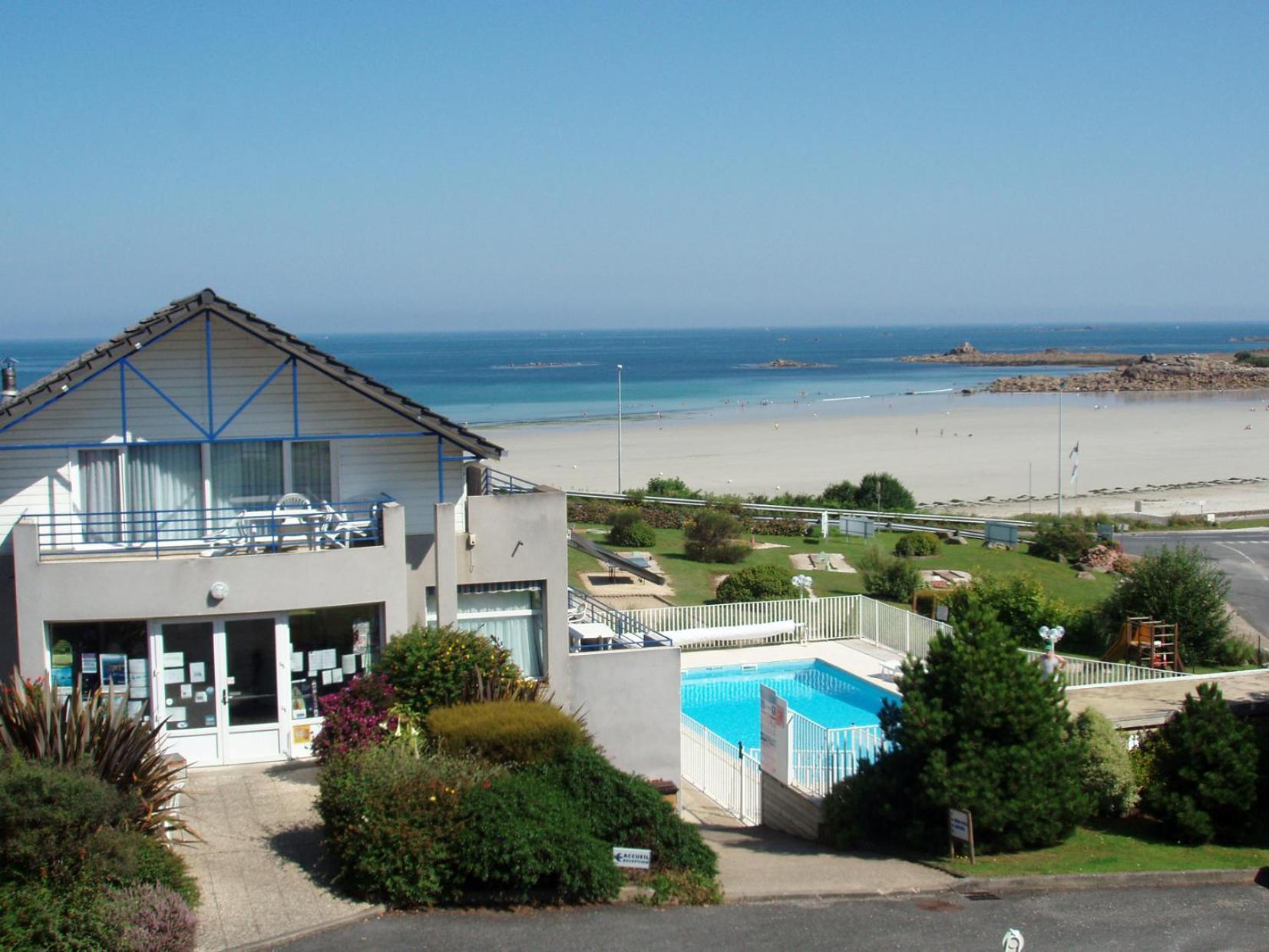 Les Terrasses De La Plage De Trestel Trévou-Tréguignec Zewnętrze zdjęcie